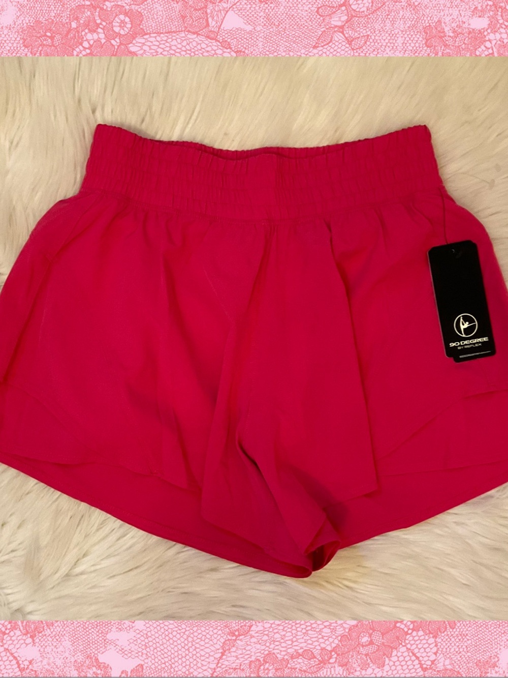 90 Degree by Reflex Lightstreme Underflow Shorts - NWT - Size XS
